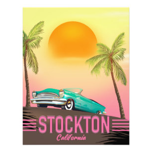 Stockton Kalifornien USA Fotodruck