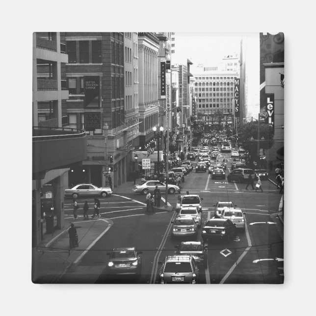 Stockton St. Magnet B/W (Vorne)