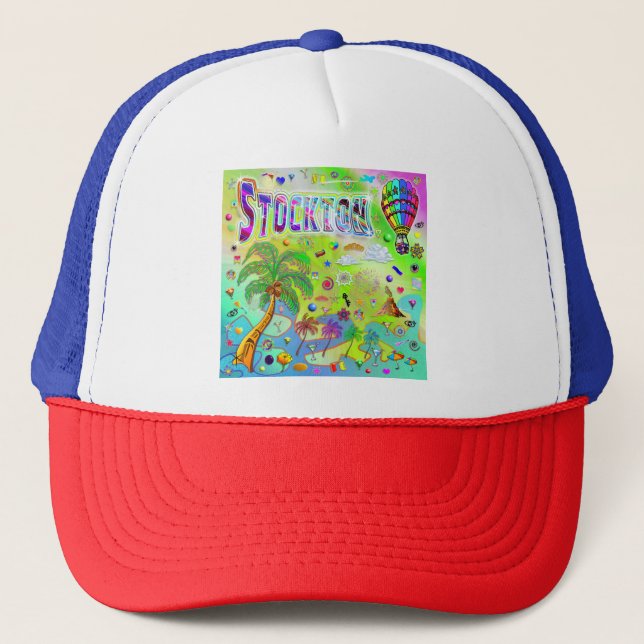 Stockton Timeless Melody Hat Truckerkappe (Vorderseite)