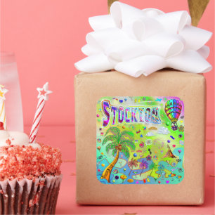 Stockton Zeitlose Melodie Aufkleber