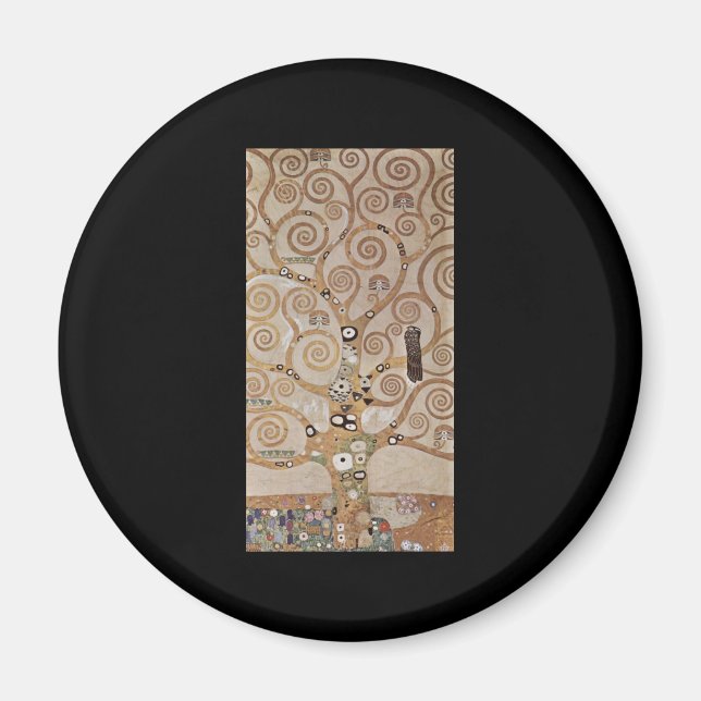 Stoclet fries Tree of Life Magnet (Vorne)