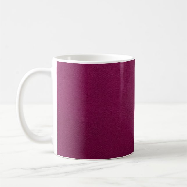 Stoff aus Samt Kaffeetasse (Links)