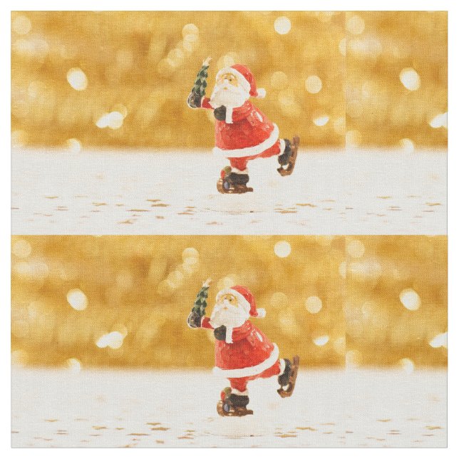 Stoff des Weihnachtsmanns! (Nahaufnahme)