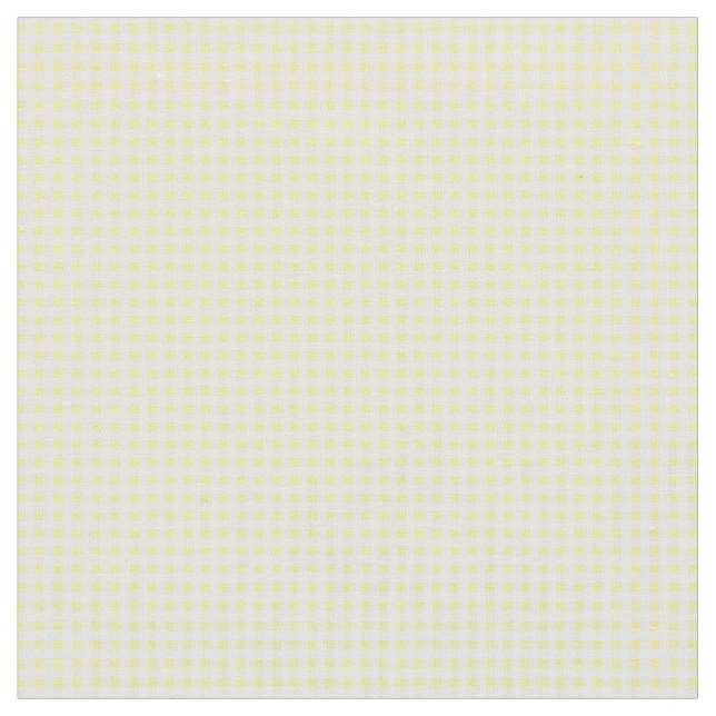 Stoff, gelbes Gingham-Muster Stoff (Nahaufnahme)