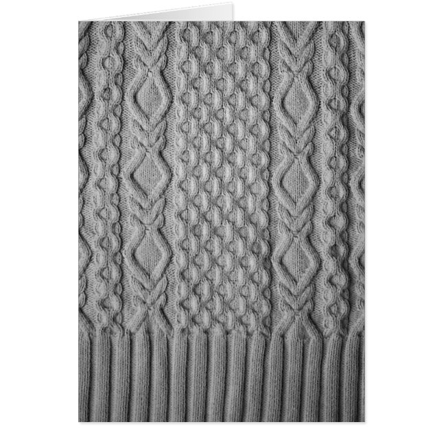 Stoff gestrickte Kabel (Vorne)