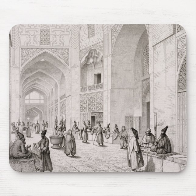 Stoff-Markt, in Isfahan, 'von der Reise Mousepad (Vorne)