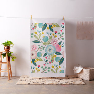 Stoff mit Blumenmuster - Anpassbar