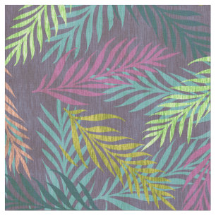 Stoff mit vintage Blumenmuster