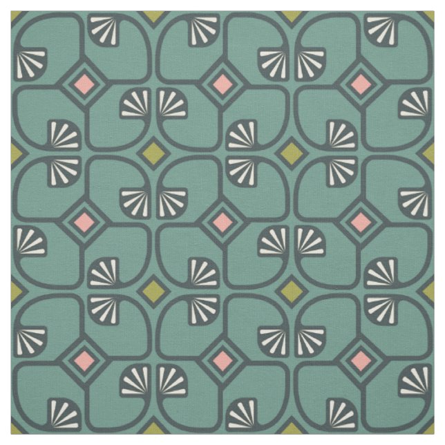 Stoff mit vintage Blumenmuster. (Muster)