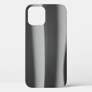 Stoff mit weißem und schwarzem Polka-Dot Case-Mate iPhone Hülle