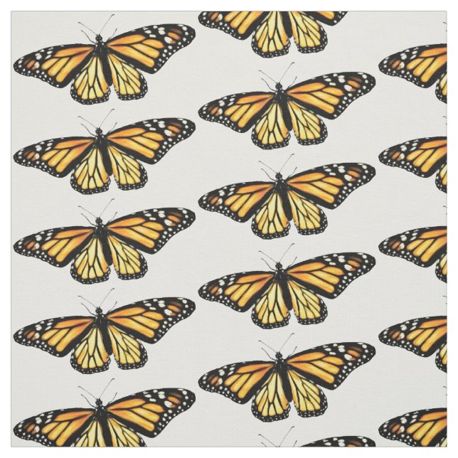 Stoff - Monarch Butterfly Print #2 (Muster)