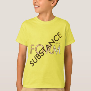 "Stoff über Form" T-Shirt