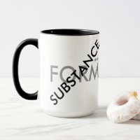 "Stoff über Form"