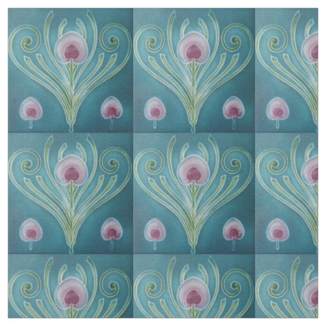 Stoff - Vintage Art Nouveau Basic (Muster)