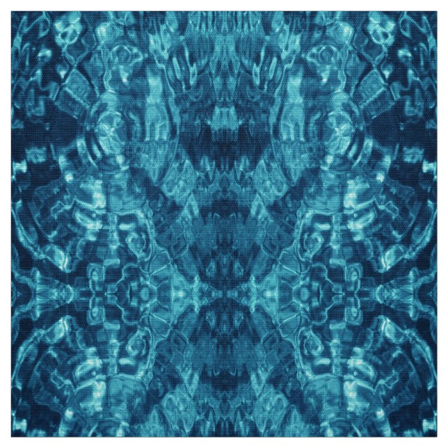 Stoffe aus blauem Abstraktem Foto (Muster)