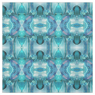 Stoffe - Kristalle aus Aquamarine.