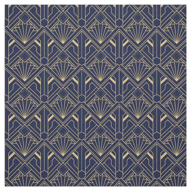 Stoffe - Lilac und Gold Art Deco Nahtloses Design (Muster)