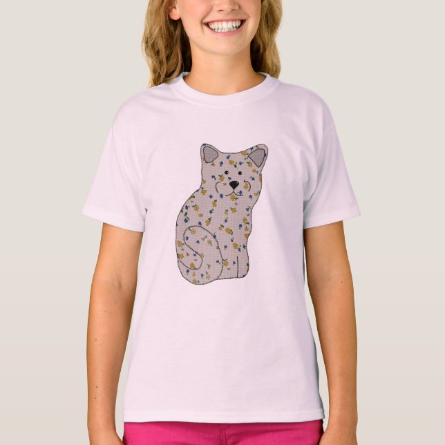 Stoffkatze T-Shirt (Vorderseite)