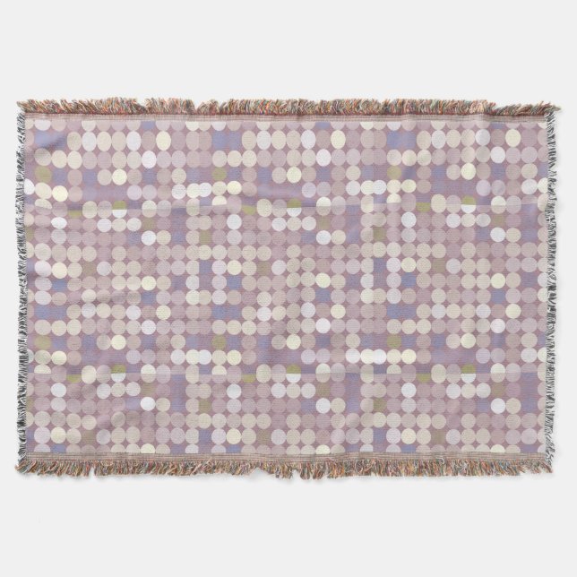 Stoffkreise abstrakte Muster Decke (Vorderseite)