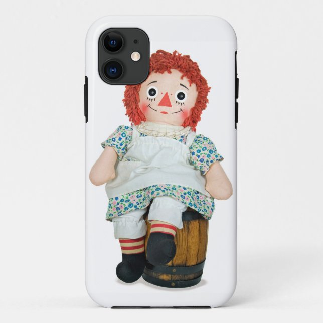 Stoffpuppe auf Fass Case-Mate iPhone Hülle (Rückseite)