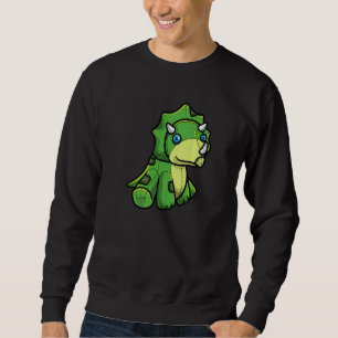 Stofftier Triceratops Dinosaurier Dino Kinder Sweatshirt