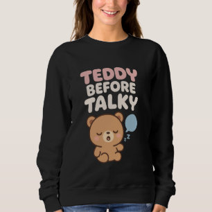 Stofftier Trost Inneres Kind Heilung Emotion Sweatshirt
