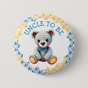 Stofftiere    Onkel werdende Babyparty Button