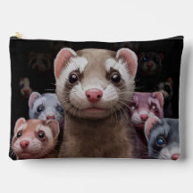 Stoic Ferrets Accessory Pouch Handbag