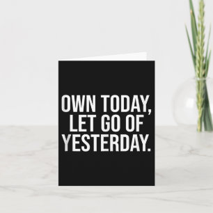 Stoic Mindset Zitat für Motivation und Inspiration Karte