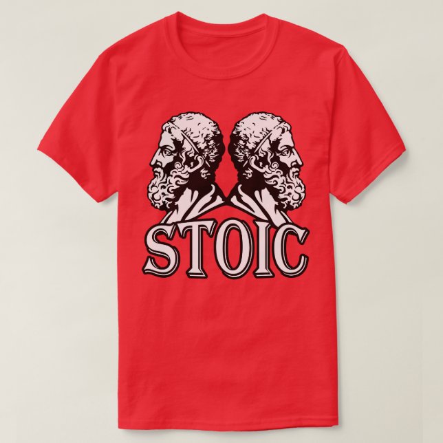 Stoic Philosopher T-Shirt (Design vorne)
