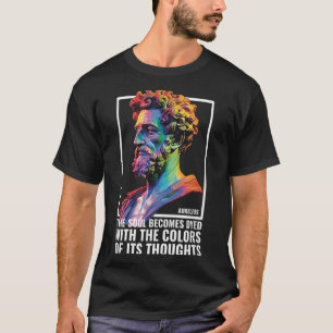 Stoic Philosopher Zitat griechische Philosophie Ma T-Shirt