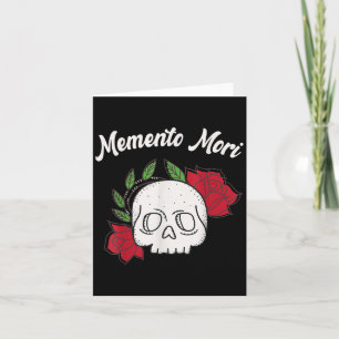 Stoic Philosophy Memento Mori Amor Fati Skull Stoi Karte