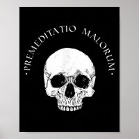 Stoic Philosophy Prämeditatio Malorum Skull Stoici