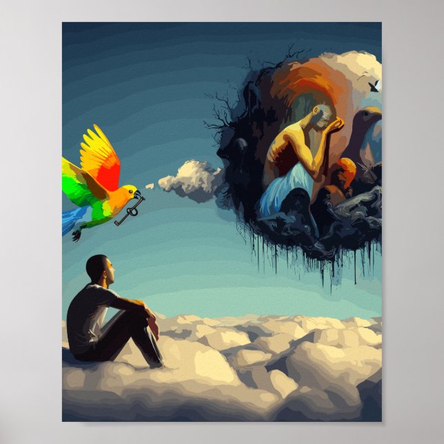 STOIC SENECA QUOTE POSTER (Vorne)