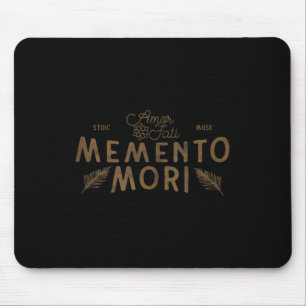 Stoic Zitat _ Amor Fati _ Memento Mori _ Boho Jung Mousepad