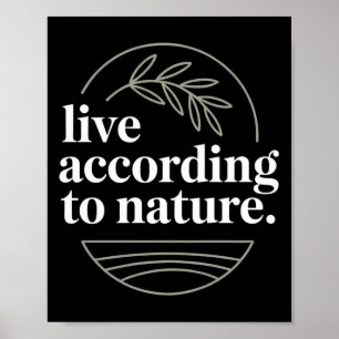 Stoiker Zitat Motivierend Stoikismus Zeno Poster