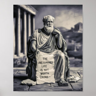 Stoikismus Wall Art, Motivierend Zitatposter Poster