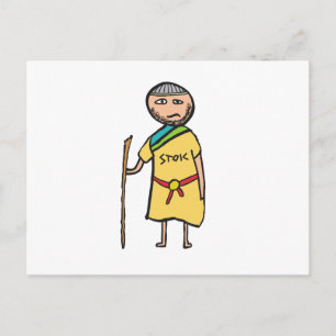 stoisch postkarte