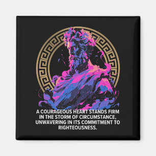 Stoische Philosophie Epische Altgriechischer Stoik Magnet