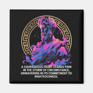 Stoische Philosophie Epische Altgriechischer Stoik Magnet