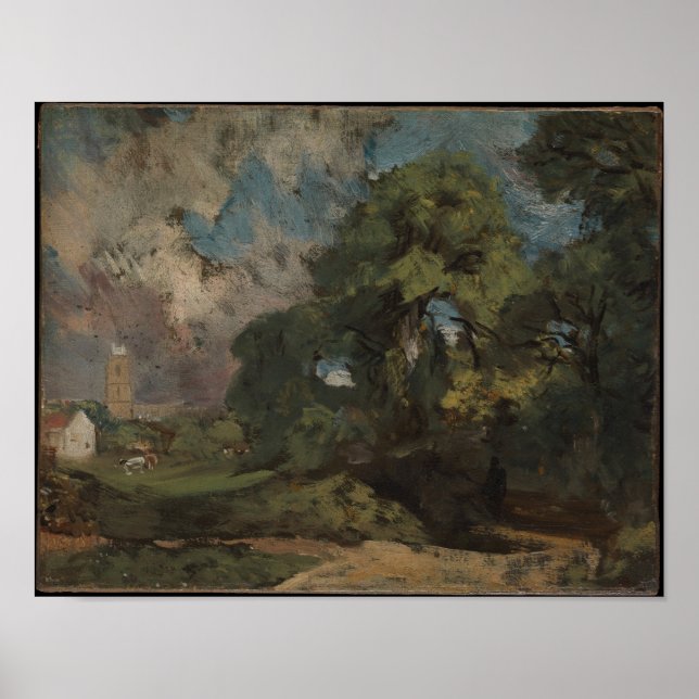 Stoke-by-Nayland - John Constable Poster (Vorne)