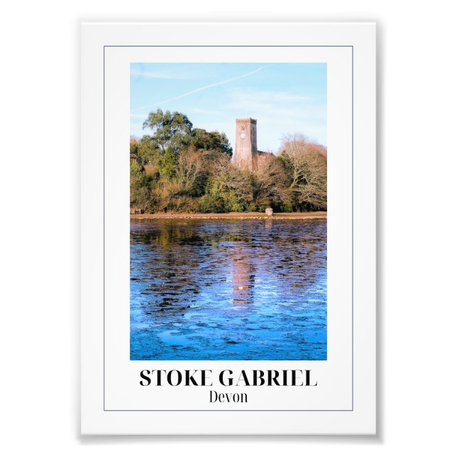 Stoke Gabriel, Devon Fotodruck (Vorne)