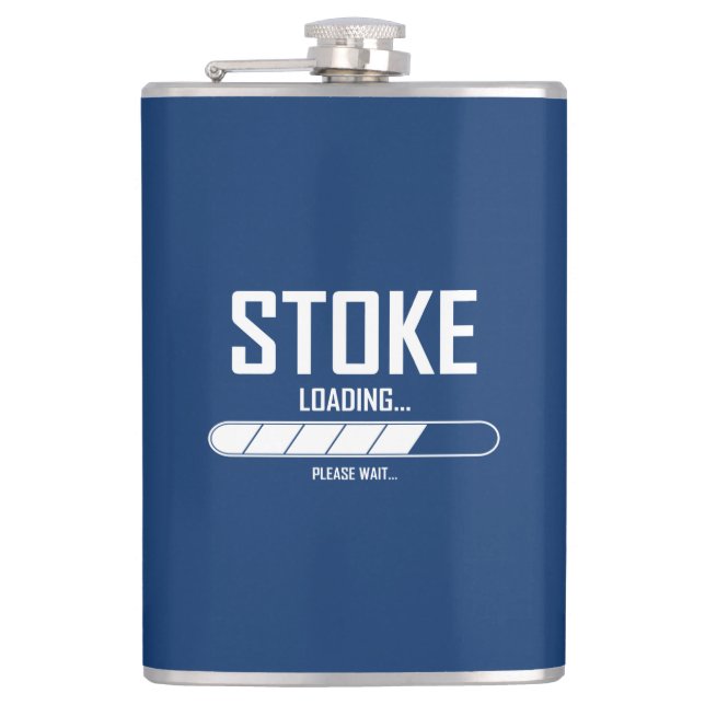 Stoke Loading Flachmann (Vorderseite)