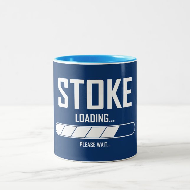 Stoke Loading Zweifarbige Tasse (Mittel)