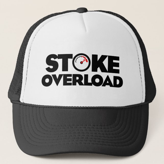 Stoke Overload Meter Truckerkappe (Vorderseite)