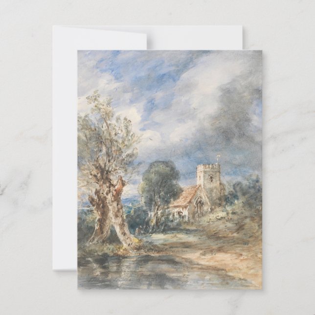 Stoke Poges Church (1834) John Constable (Vorderseite)