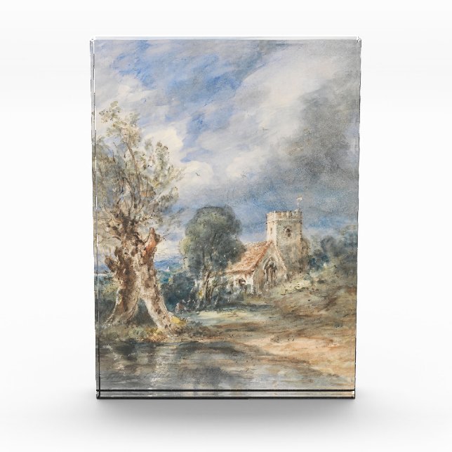 Stoke Poges Church (1834) John Constable Fotoblock (Vorderseite)