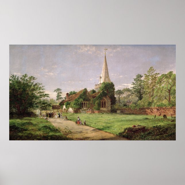 Stoke Poges Church Poster (Vorne)
