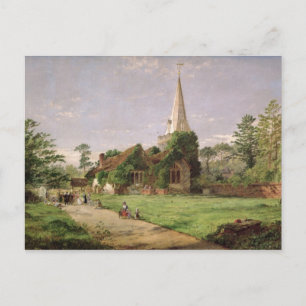 Stoke Poges Church Postkarte