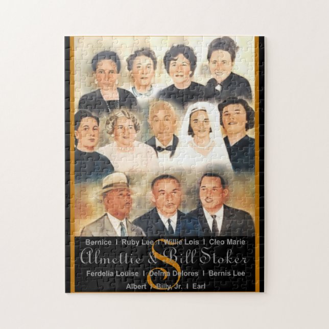 Stoker Family Portrait Puzzle (Vertikal)